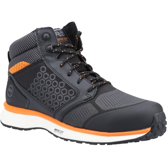 Timberland Pro Reaxion Mid Mens Safety Boots Black - Image 2
