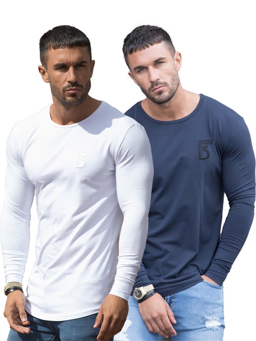 Bound By Honour | 2 Pack Mens Long Sleeve T-Shirt - Image 1