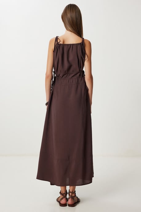 Halternek Midi-jurk met Strikdetail - Image 5