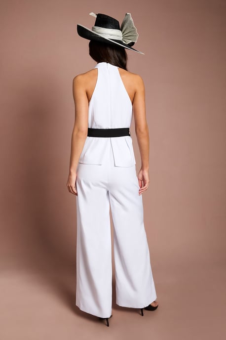 Lisa Tan Statement V Neck Jumpsuit - Image 3
