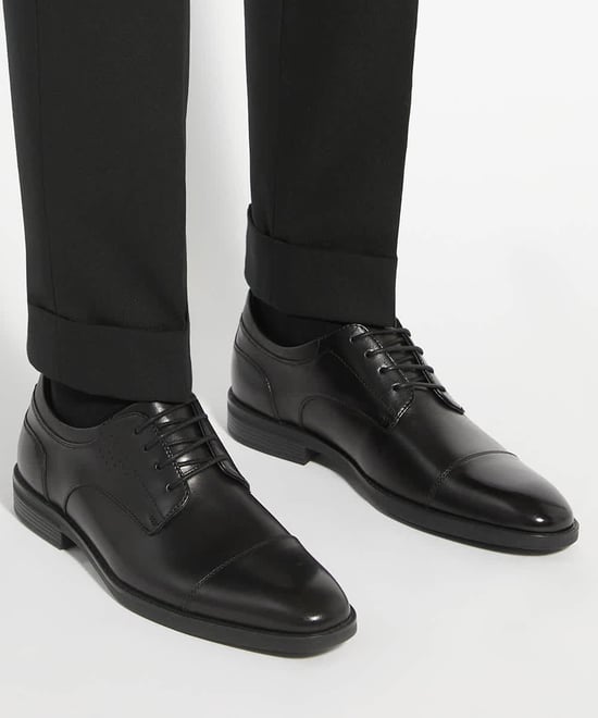 Dune Mens Sanson - Leather Gibson Shoes - Image 3
