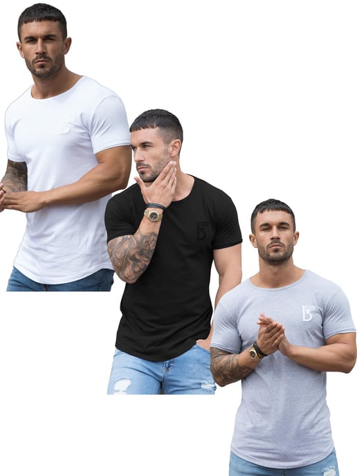 Bound By Honour | 3 Pack Mens Short Sleeve T-Shirt - Image 1