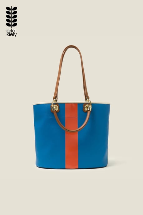 Blue Smile Tote - Colour Block True Blue - Image 4