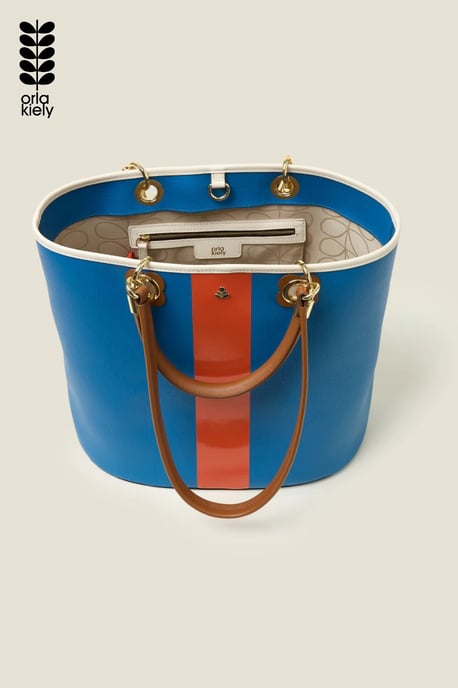Blue Smile Tote - Colour Block True Blue - Image 5