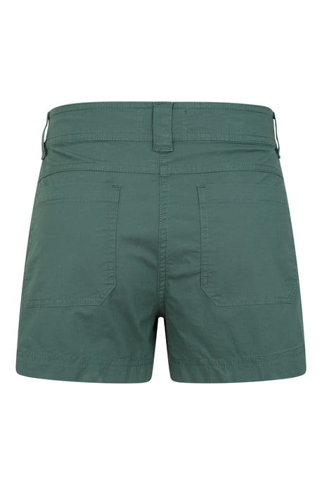 'Coast' Women's Shorty Shorts with Multiple Pockets Breathable Summer Bottoms Green - Image 3