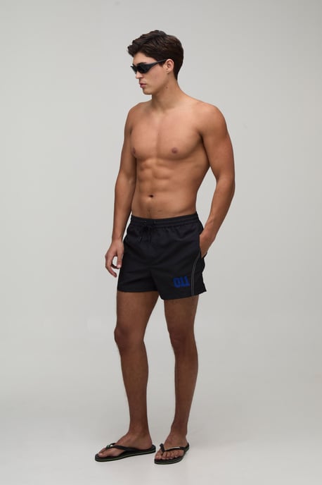 Constrast Stitch Short Length Swim Short - Image 3