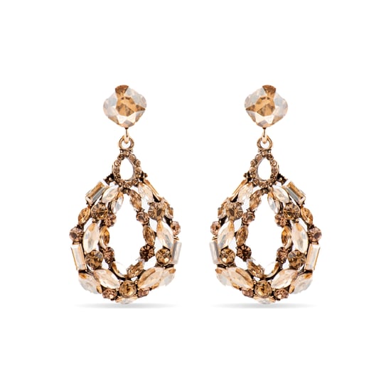 Luxenter Oorbellen met Veelkleurig Kristal 18k goud afwerking - Liodas - Image 1