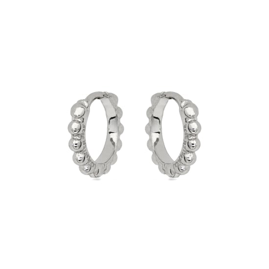 Luxenter 925 Sterling Silver rodiumpläterade örhängen - Ledis - Image 1
