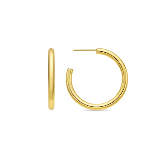 Luxenter 18k goudkleurige oorbellen - Hudak - Image 1