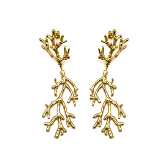 Luxenter 18k goudkleurige oorbellen - Ikuzol - Image 1