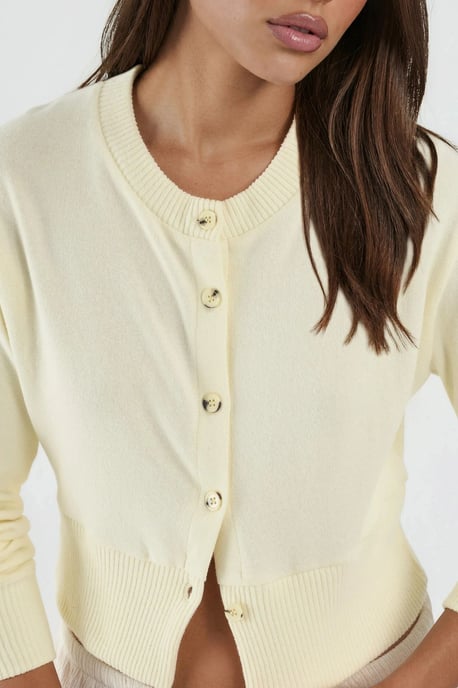 Casual Crew Neck Gebuttonde Crop Jasje - Image 6