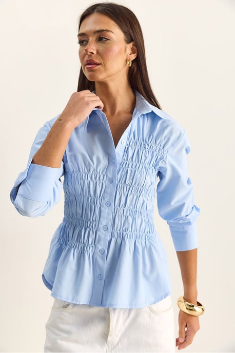 Regular Fit Shirt with Button Closure - Image 5