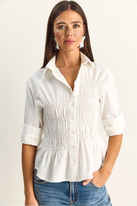 Regular Fit Shirt with Button Closure - Image 2
