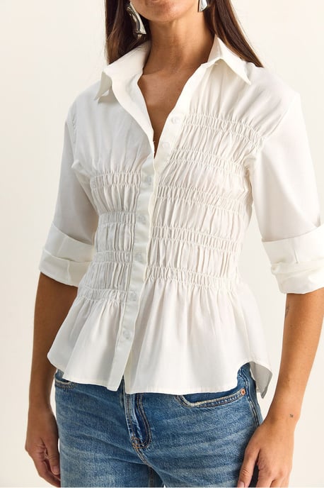 Regular Fit Shirt with Button Closure - Image 6