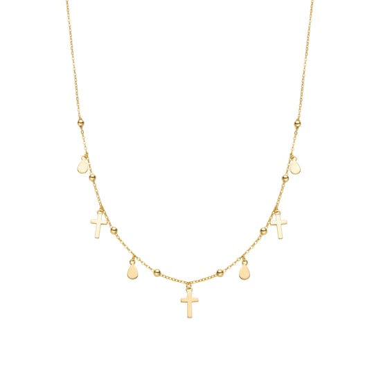 Luxenter Sterling Zilver 925 collier afgewerkt met 18K geel goud - Cirai - Image 1