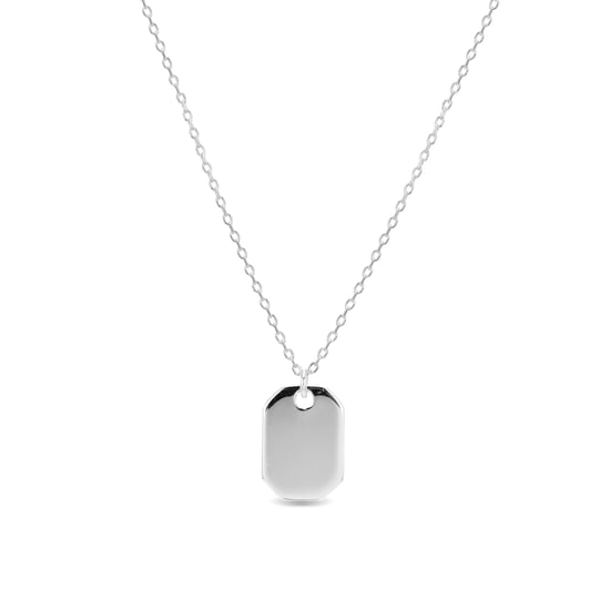 Luxenter 925 sterling silver rodiumpläterat halsband - Imlor - Image 1