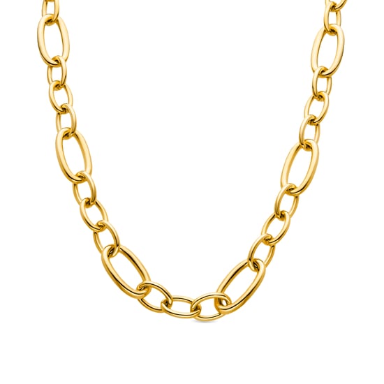 Luxenter collier afgewerkt in 18k geel goud - Oplie - Image 1