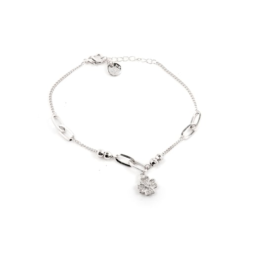 Luxenter Rhodium Plated Brilliant Zirconia Bracelet - Wilya - Image 1