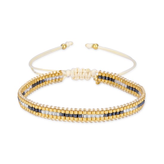 Luxenter Multicolour Crystal Armband afgewerkt in 18K geel goud - Emeri - Image 1