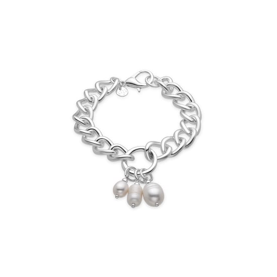 Luxenter armband afgewerkt in rhodium - Invak - Image 1