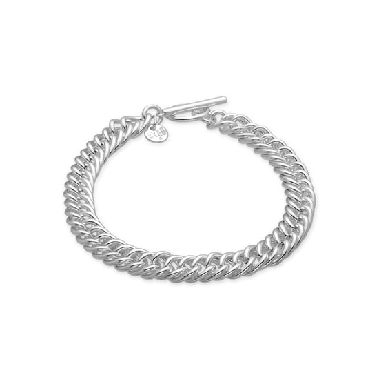 Luxenterarmband i rhodium - Delsa - Image 1