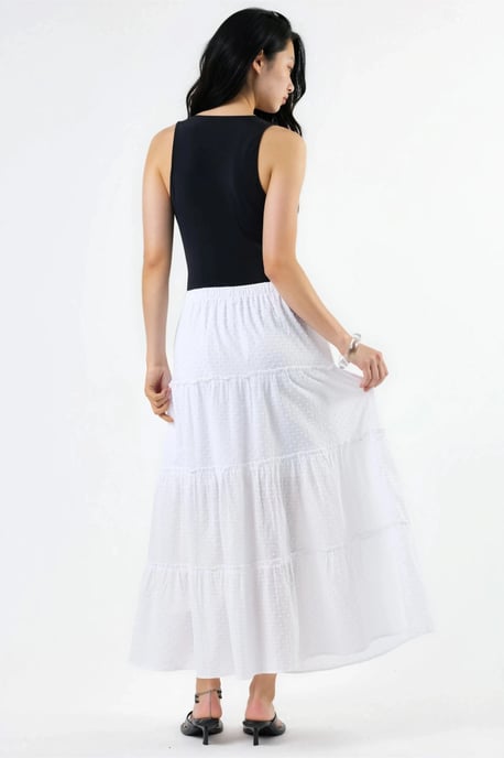Geweven Maxi Rok - Image 3