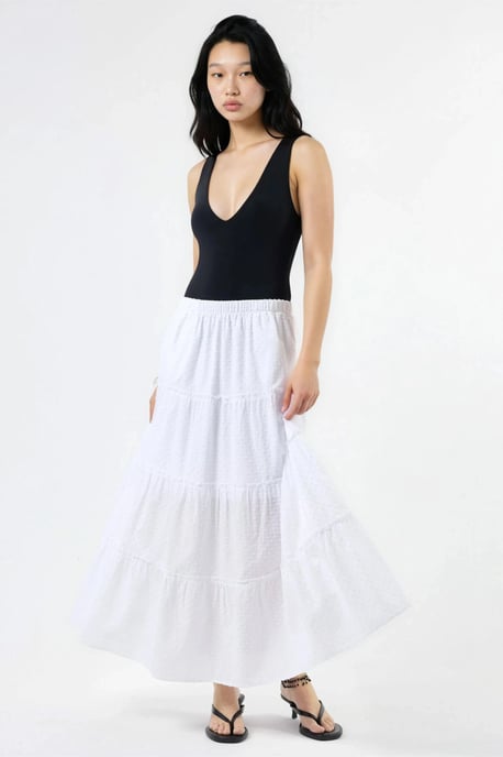 Geweven Maxi Rok - Image 4