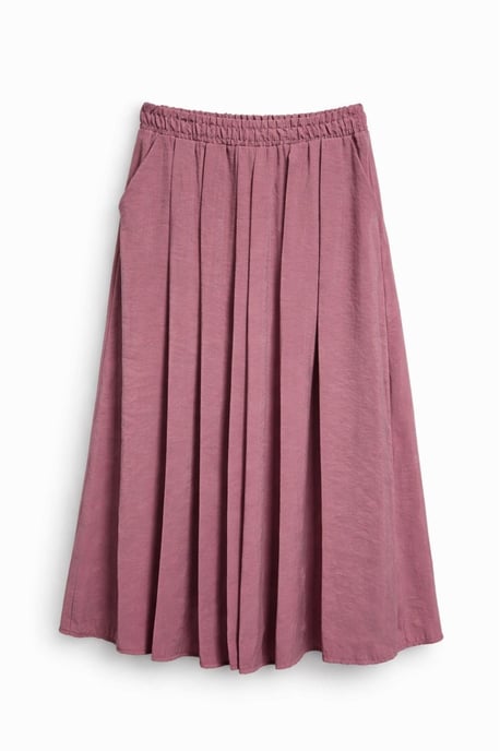 Hoge Taille Maxi Rok met Touwtje Taille - Image 1