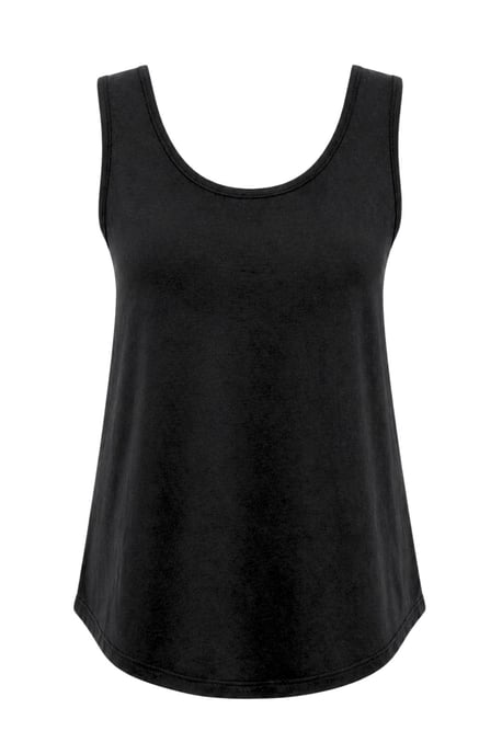 Casual U-Hals Katoenmix Tanktop - Image 1