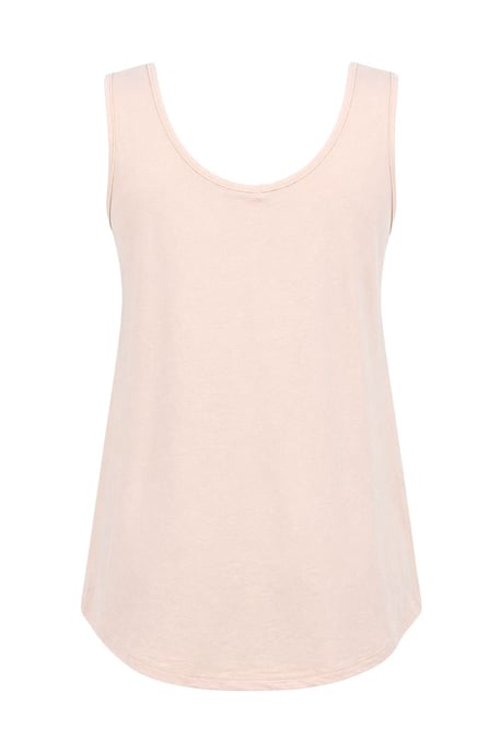 Casual U-Hals Katoenmix Tanktop - Image 3