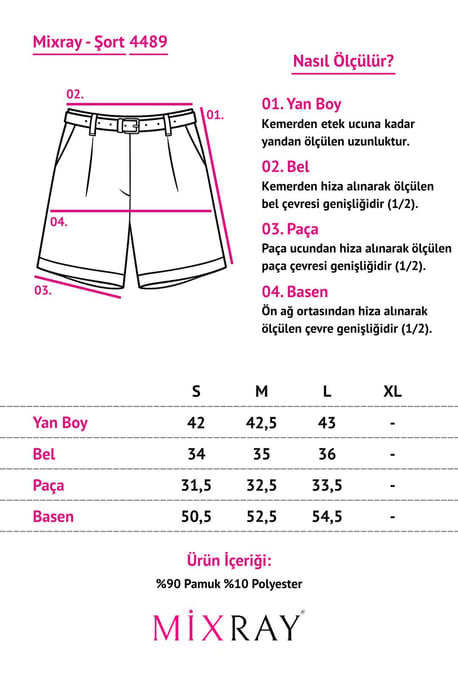 Hoog Taille Wijde Pijpen Geknoopte Tailored Shorts - Image 3