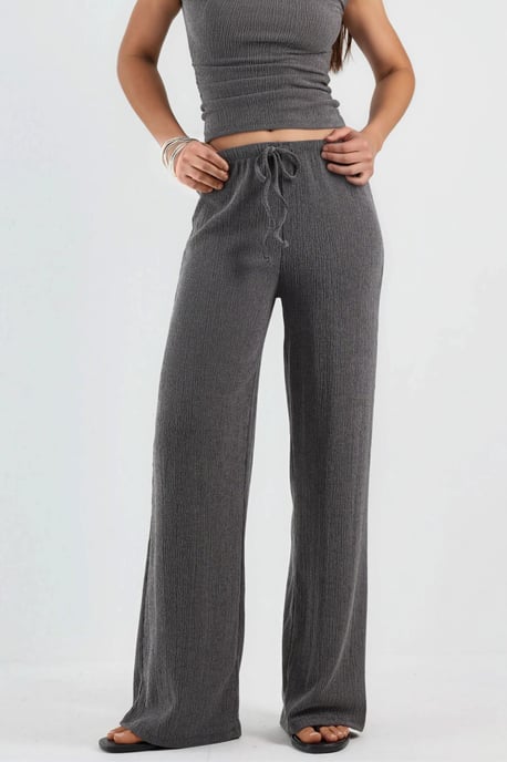 Brede Pantalons met Touwtjes in de Taille - Image 1
