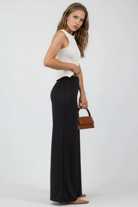 Hoge Taille Wijde Pantalon - Image 2