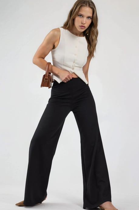 Hoge Taille Wijde Pantalon - Image 6