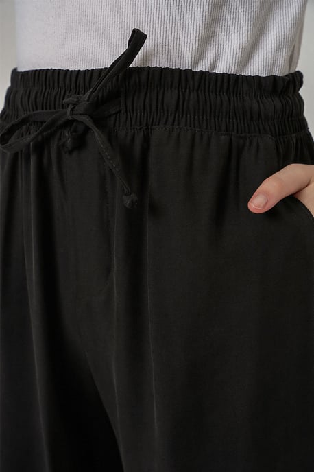 High Waist Wide Leg Trousers with Pocket - Image 5