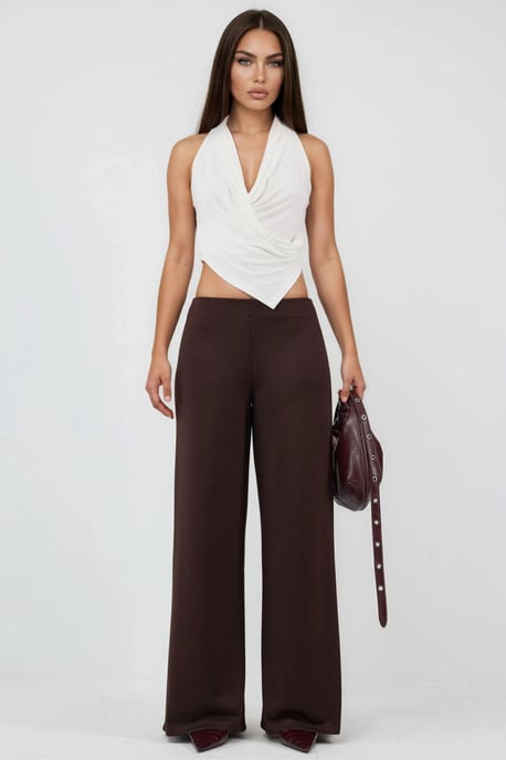 Hoge Taille Wijde Pantalon - Image 1
