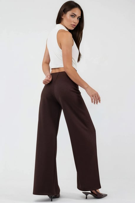 Hoge Taille Wijde Pantalon - Image 3