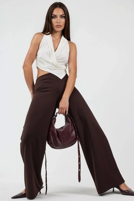 Hoge Taille Wijde Pantalon - Image 4