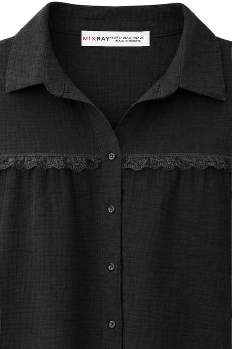 Textured Cotton Button-Up Shirt - Image 2