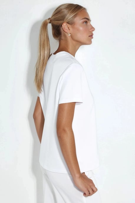 Effen Ronde Hals T-Shirt - Image 4
