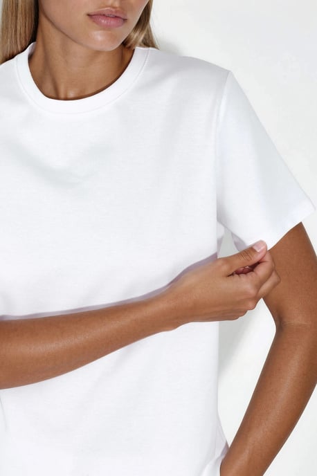 Effen Ronde Hals T-Shirt - Image 6