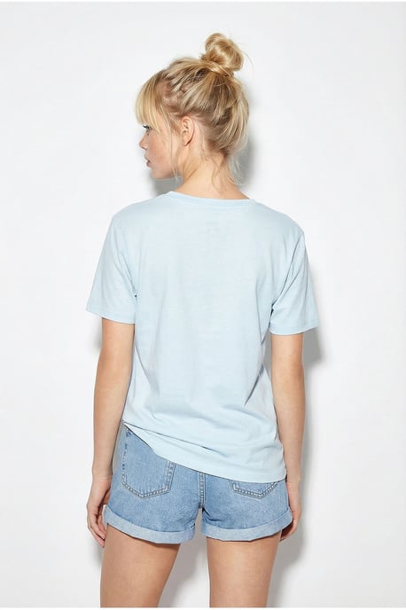 Geborduurd Korte Mouw Katoenen T-Shirt - Image 5