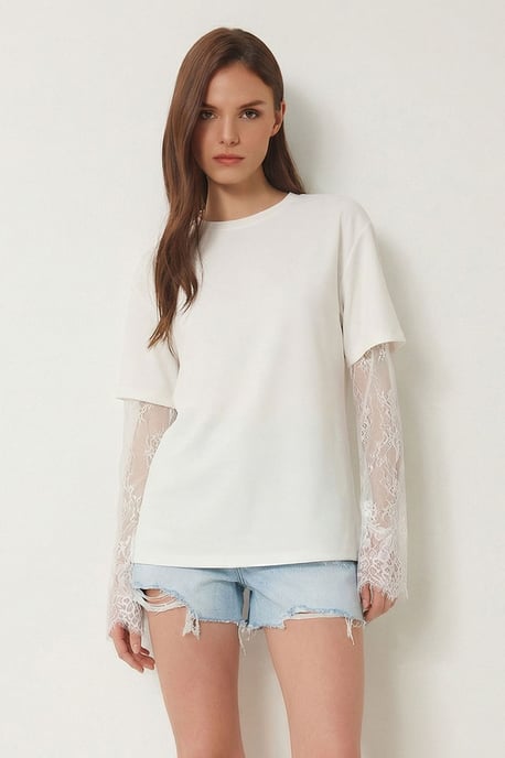 Oversized Col T-shirt - Image 2