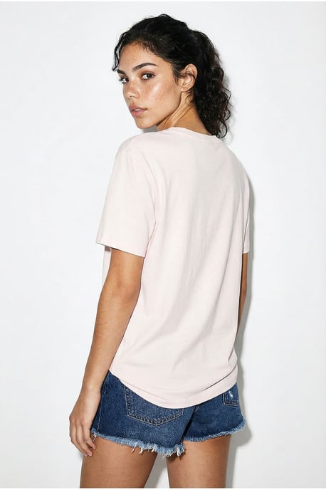 Geborduurd T-shirt met ronde hals - Image 5
