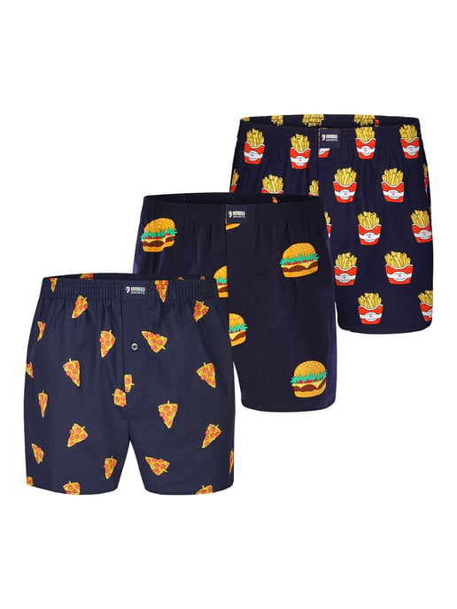 Happy Shorts Mannen Bokser Motiv Mix - Image 1