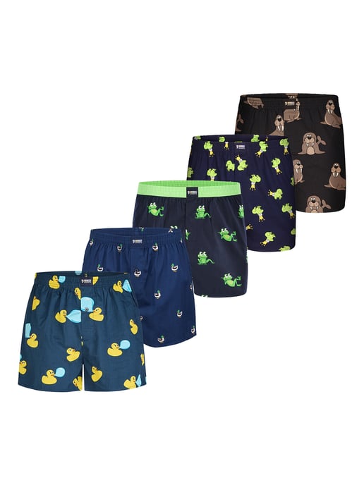 Happy Shorts Mannen Bokser Motiv Mix - Image 1