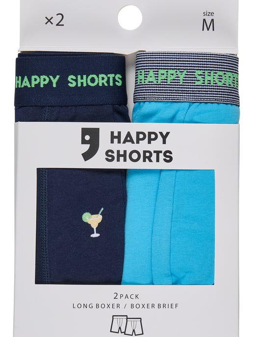 Happy Shorts Mannen Lange boxer Jersey - Image 4