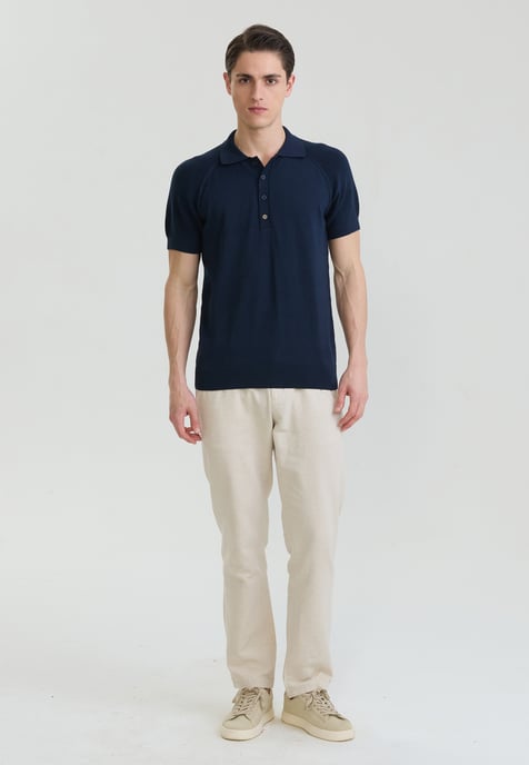 Polo Shirt Short Sleeve Knit Polo Shirt Short Sleeve - Image 2