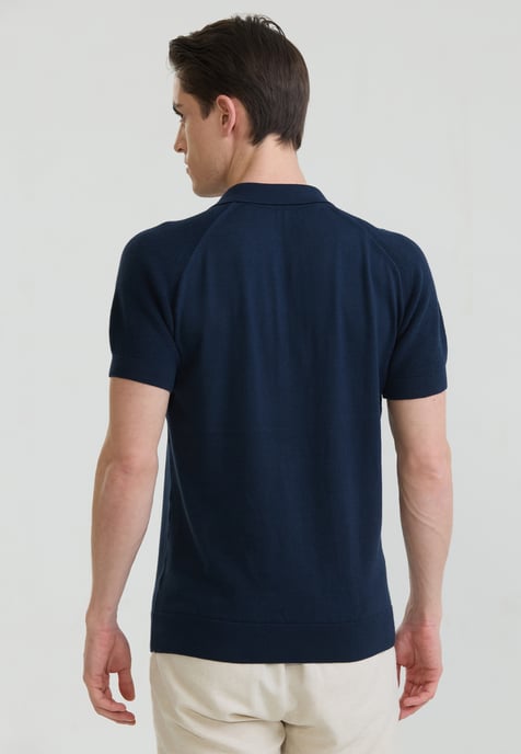 Polo Shirt Short Sleeve Knit Polo Shirt Short Sleeve - Image 3