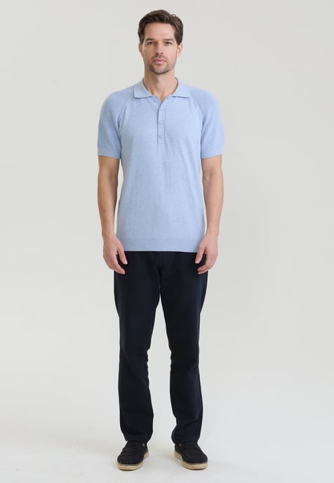 Polo Shirt Short Sleeve Knit Polo Shirt Short Sleeve - Image 2